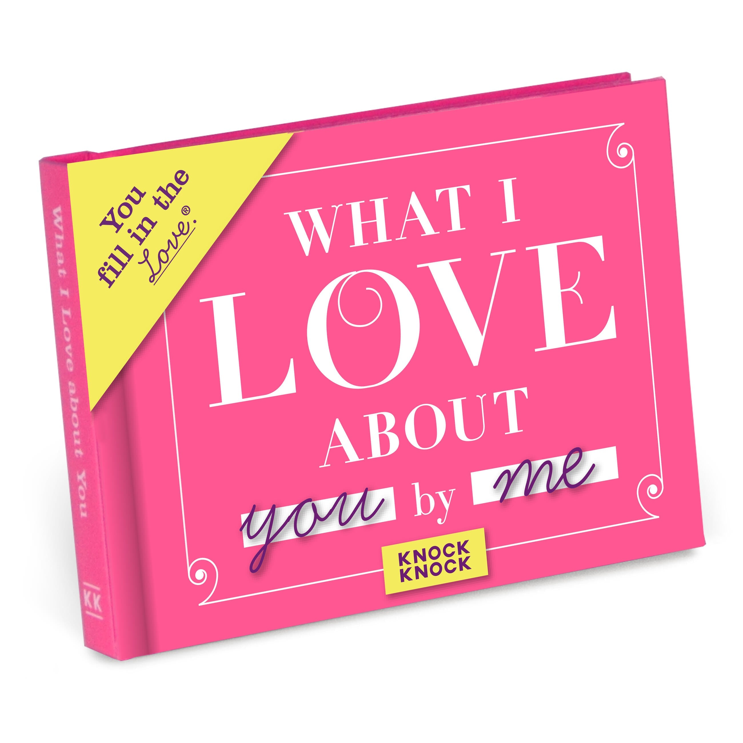 Knock Knock What I Love About You Fill in the Love Book product photo